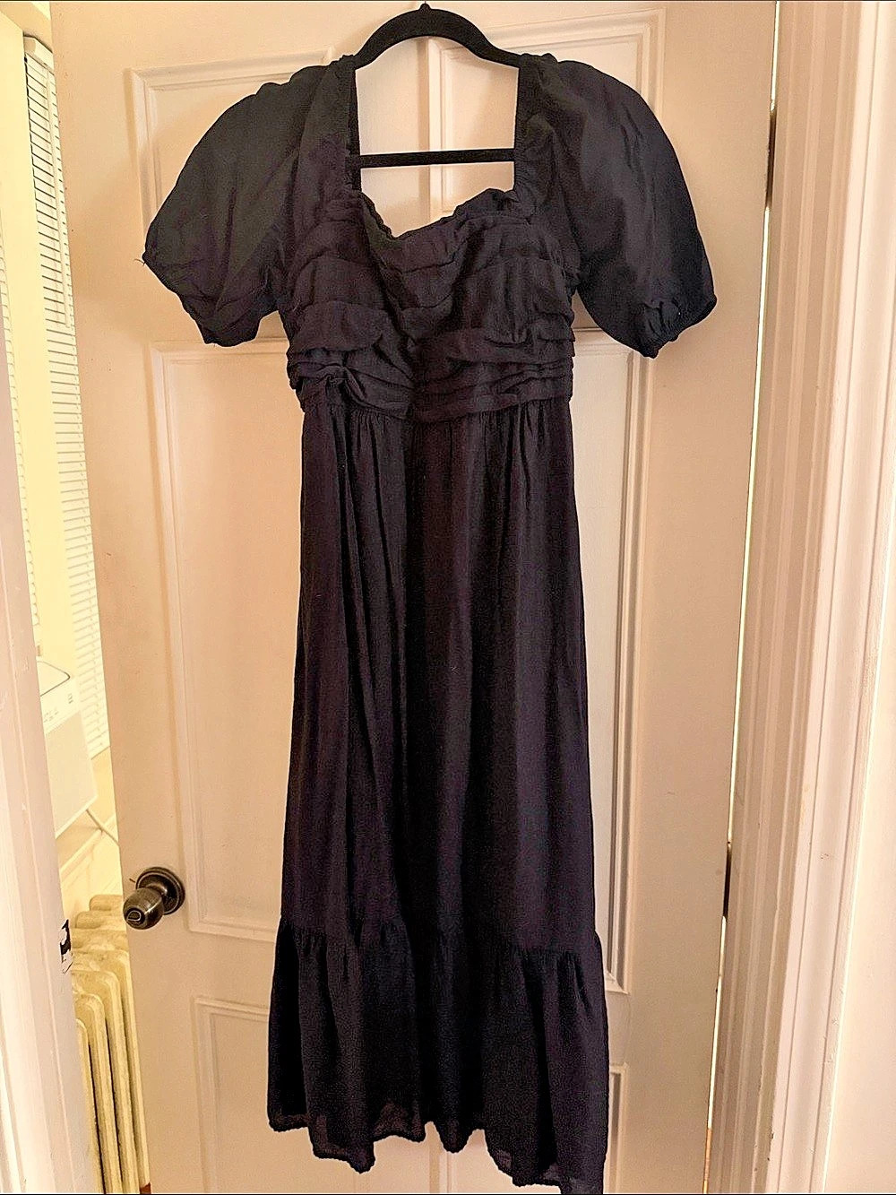 Altard State Black Maxi Dress Size Medium Like New